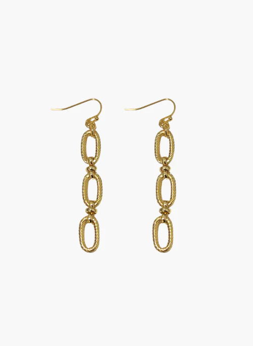 Reagan Gold Earrings - Lositime