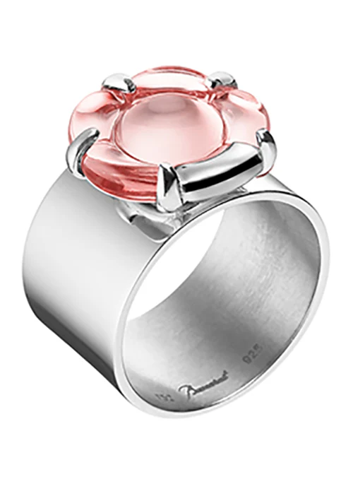 B Flower Band Ring - Lositime