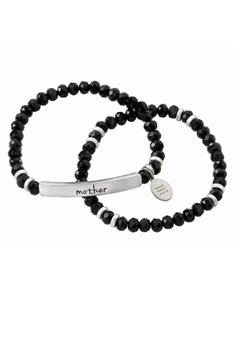 Crystal bracelets 2 pc set - Lositime