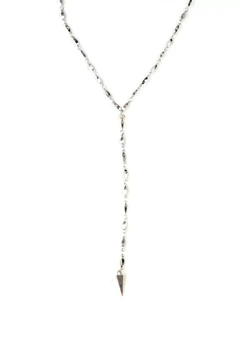 Bridgett Y-Necklace in Silver & Gold - Lositime