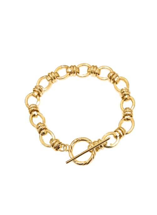 Valerie Gold Ovals Bracelet - Lositime
