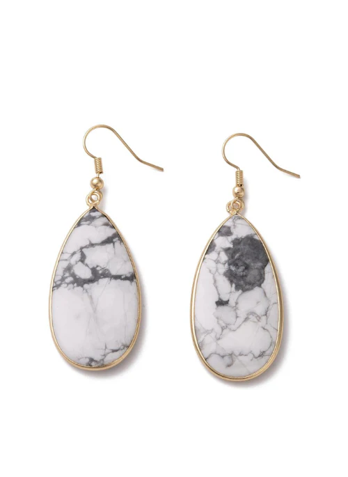 Harmony Howlite Earrings - Lositime