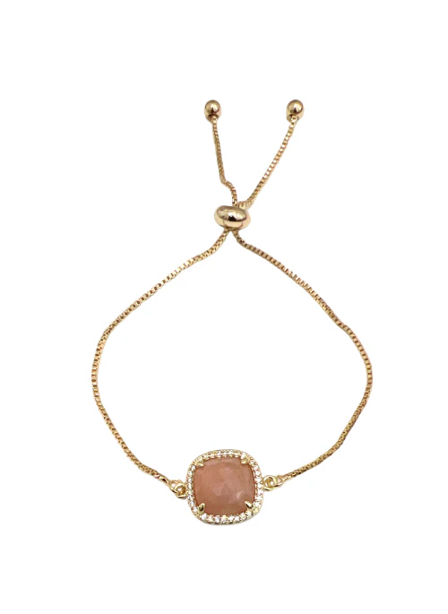 Blakely Adjustable Gemstone Bracelet - Lositime