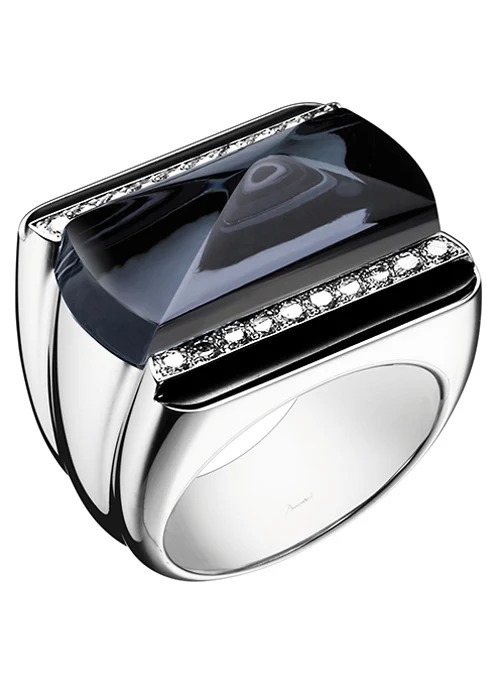LOUXOR Diamond & Crystal Ring - Lositime