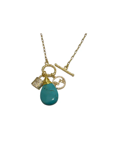 Mama Toggle Charm Necklace - Lositime